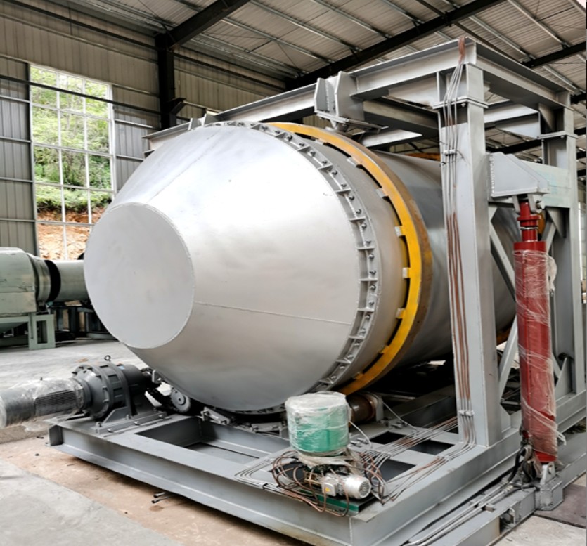 Antimony rotary kiln