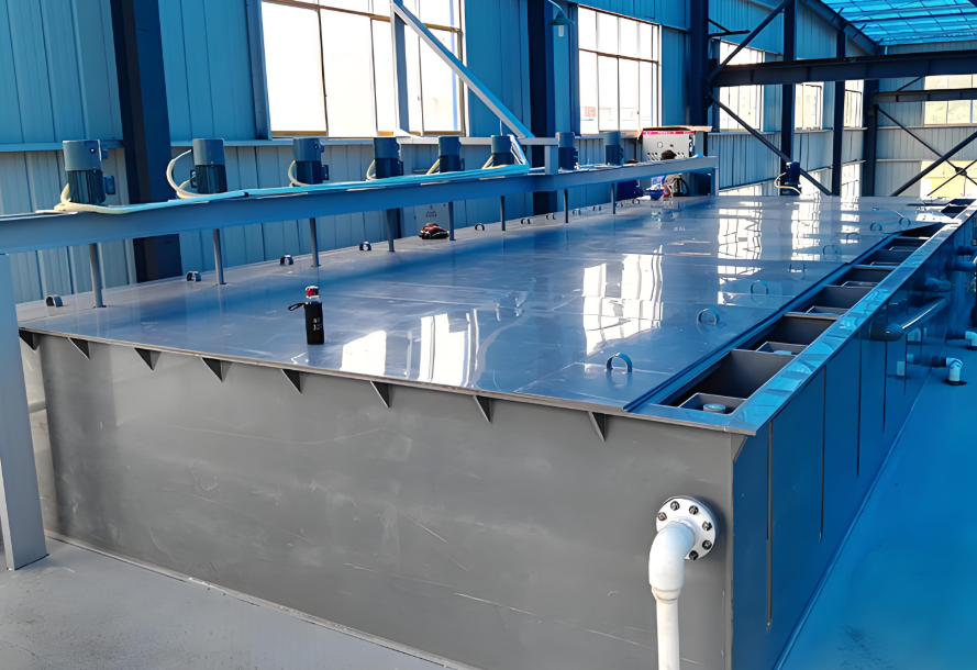 Extraction tank equipment