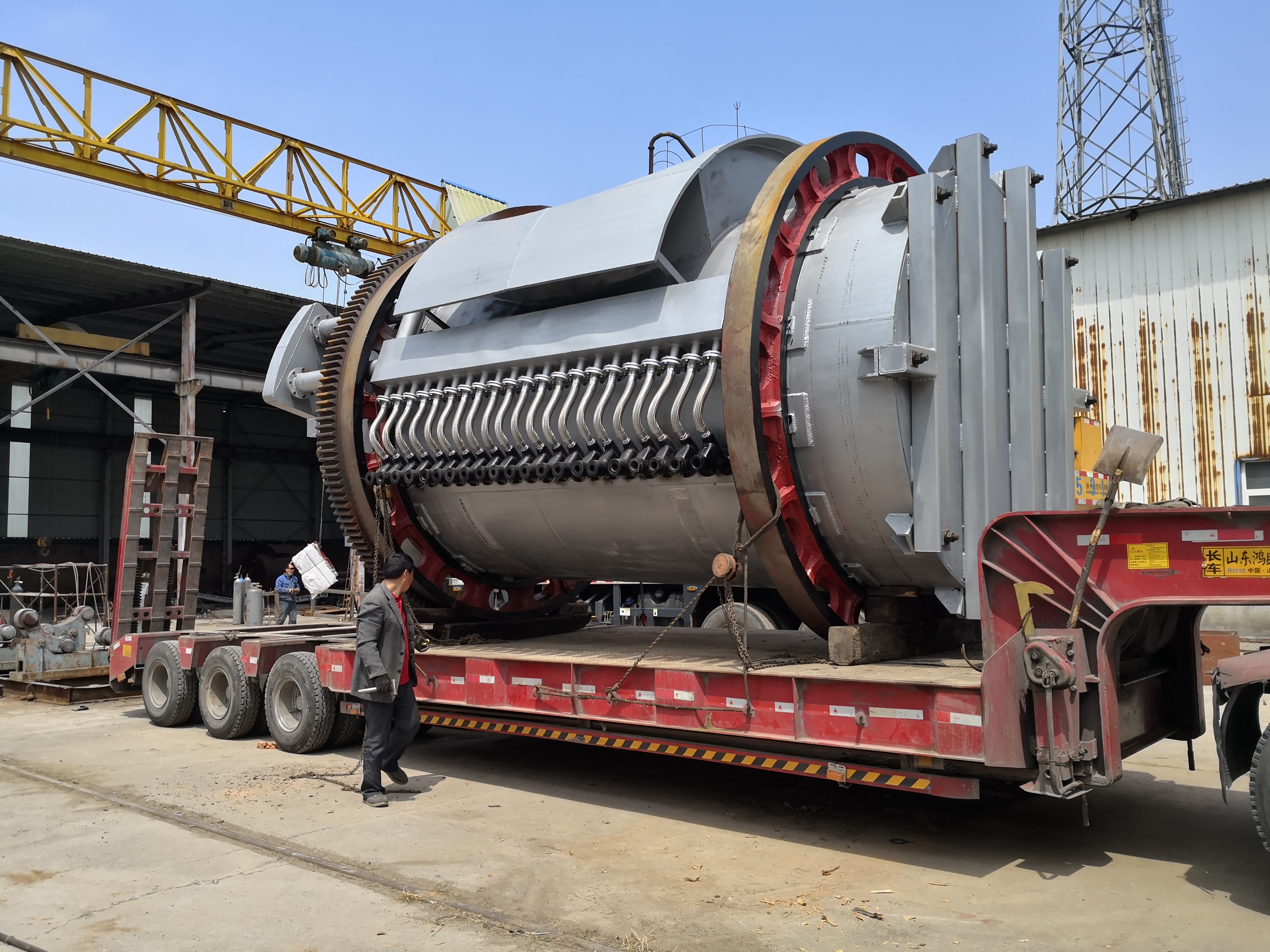 Rotary refining furnace